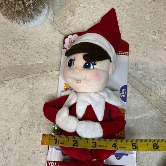 Elf on the Shelf 17" Plush Pals Doll Boy Brown Hair New in Box - Picture 5 of 5